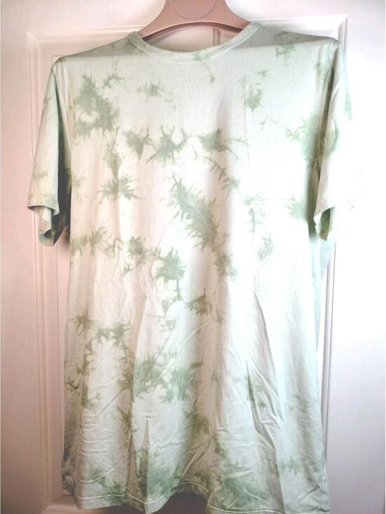 Other - Lululemon Men’s Fundamental T-Shirt Large Green Tie Dye Short Sleeve Tee L